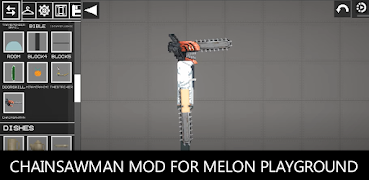 Chainsaw Man Mod For melon स्क्रीनशॉट 2