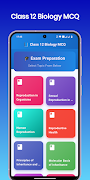 Class 12 Biology MCQ 스크린샷 7