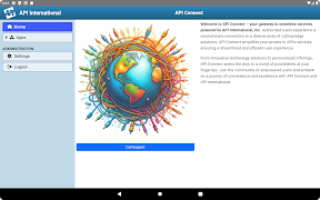 API Connect screenshot 2