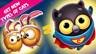 برنامه‌نما Space Cat Evolution: Kitty col عکس از صفحه