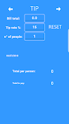 1 Schermata Tip Calculator