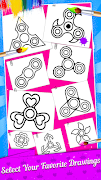 Fidget Spinner Coloring Book screenshot 1
