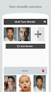 FaceMix - Face Blender captura de pantalla 1