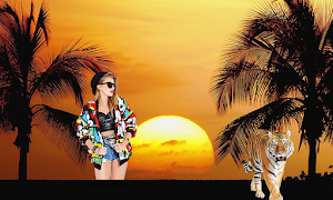 Sunset Photo Frames Pro screenshot 1