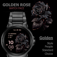Golden Rose - Watch Face Poster