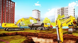 Crane Dozer Simulation Games syot layar 2