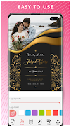 Invitation Card Maker - Design スクリーンショット 1