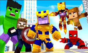 Superheroes Mod for Minecraft captura de pantalla 4