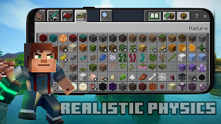 Realistic Physic Minecraft Mod screenshot 1