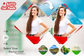 Cut Paste Photo Background Editor poster