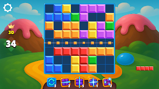BlockPuzzle Wide - Candy Block screenshot 3
