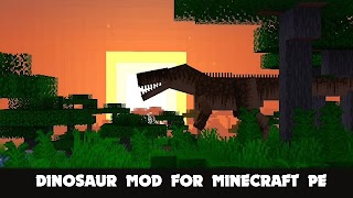 Jurassic Dinosaur Minecraft PE ภาพหน้าจอ 1
