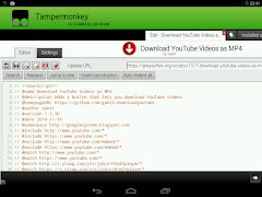 Tampermonkey Dolphin captura de pantalla 5