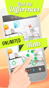 لعبة الاختلافات في الصور الملصق