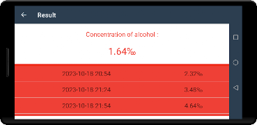 Breathalyzer اسکرین شاٹ 6