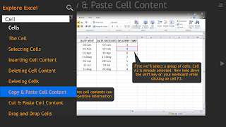 برنامه‌نما Explore Excel Guide عکس از صفحه