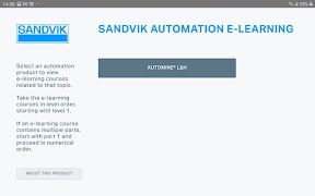 Sandvik Automation E-Learning capture d'écran 5