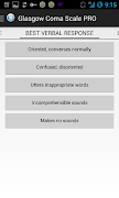 Glasgow Coma Scale تصوير الشاشة 2