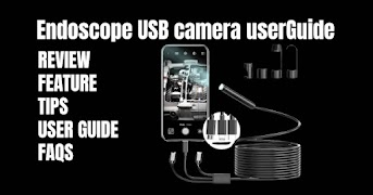 Endoscope USB camera userGuide पोस्टर