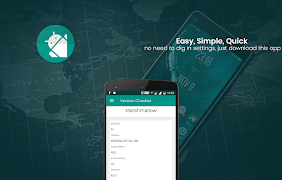 Version Checker for Android OS Ekran Görüntüsü 2