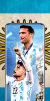 Leo Messi Argentina Wallpaper স্ক্রিনশট 2