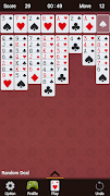 برنامه‌نما FreeCell عکس از صفحه