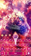 Flame Tiger Keyboard Theme screenshot 3