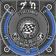 Daily Sequential Watch Face स्क्रीनशॉट 1