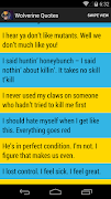 Wolverine Quotes captura de pantalla 2