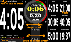 Workout Timer imagem de tela 3
