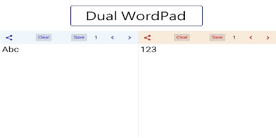 EditMatch Duo - Dual WordPad 海报