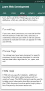 Learn Web Development スクリーンショット 2
