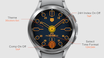 IWF AllNew Modern II watchface تصوير الشاشة 1