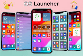 OS Launcher - OS 17 Pro Affiche
