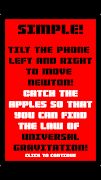 برنامه‌نما Newtons Apples! عکس از صفحه
