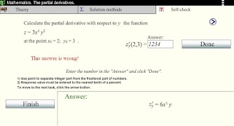 Partial derivatives. Math. скриншот 4