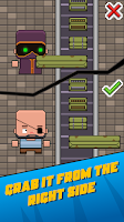 Hyper Sorting - Timberman Throws Boxes-poster