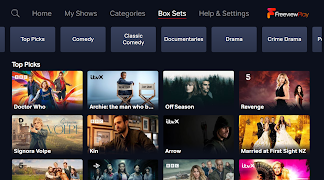 برنامه‌نما Explore Freeview Play عکس از صفحه