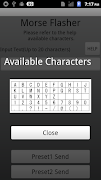 Morse Flasher স্ক্রিনশট 2
