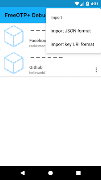 FreeOTP+ (2FA Authenticator) screenshot 2