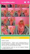 3 Schermata Tutorial Hijab Modern