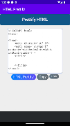 HTML Prettify - Prettifier 스크린샷 5
