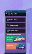 Habit Tracker - Daily Planner Goals & Routine syot layar 1