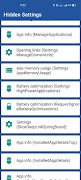 Hidden settings for Android screenshot 1
