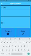 Binary Denary Converter اسکرین شاٹ 2