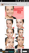 Makeup Contouring capture d'écran 2