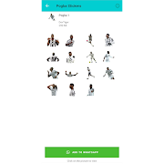 Pogba Stickers captura de pantalla 6