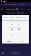 Nighttime Speaking Clock PRO 截圖 5