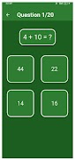 Math Quiz اسکرین شاٹ 1