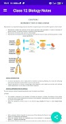 برنامه‌نما Class 12 Biology Notes عکس از صفحه
